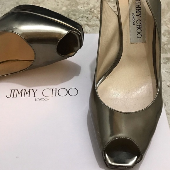 Jimmy Choo Shoes - Jimmy Choo Metallic Heels